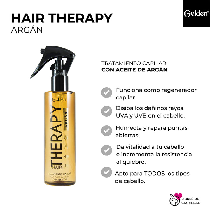 Tratamiento Capilar con Aceite de Argán [Argan Hair Therapy]