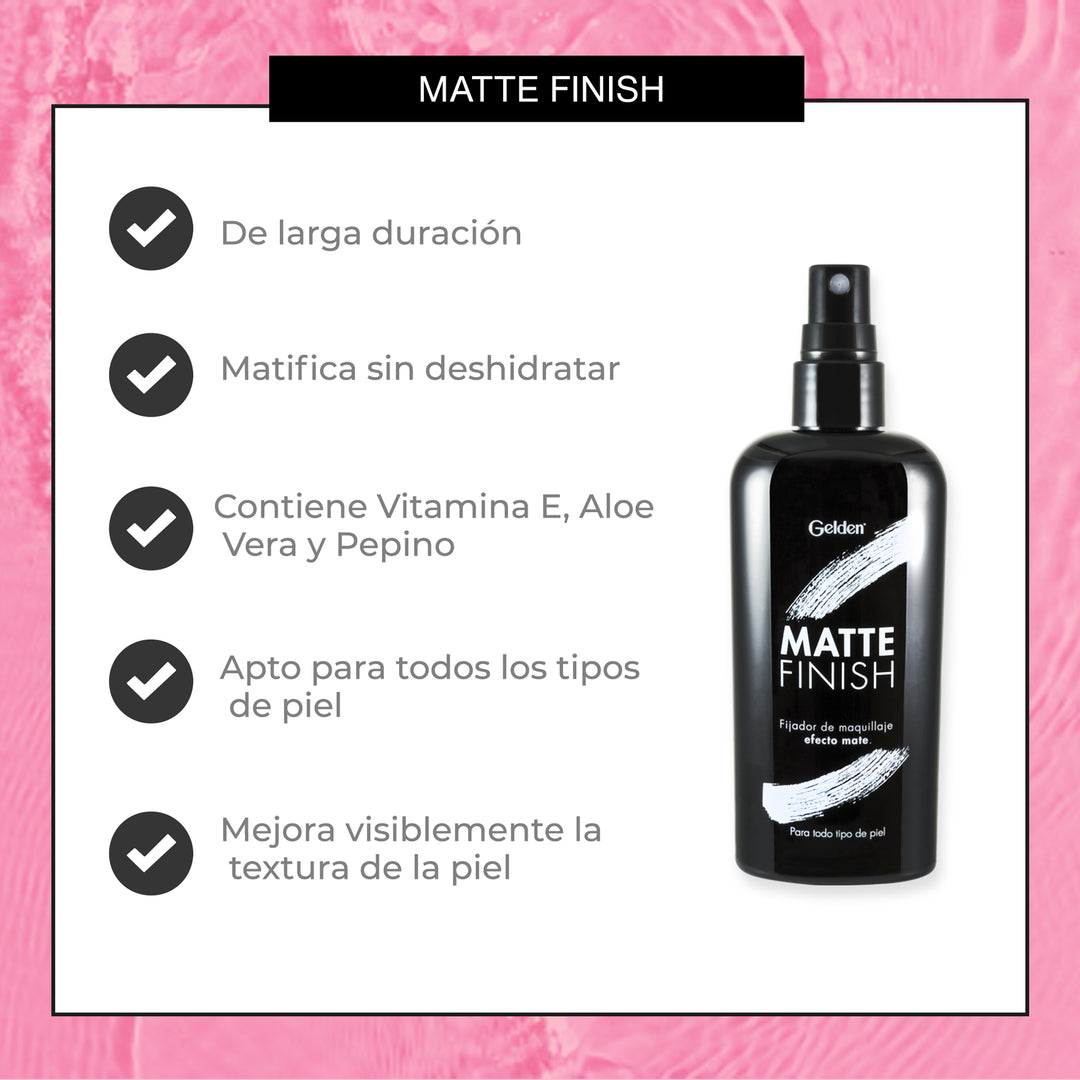 Fijador de Maquillaje - Efecto Mate